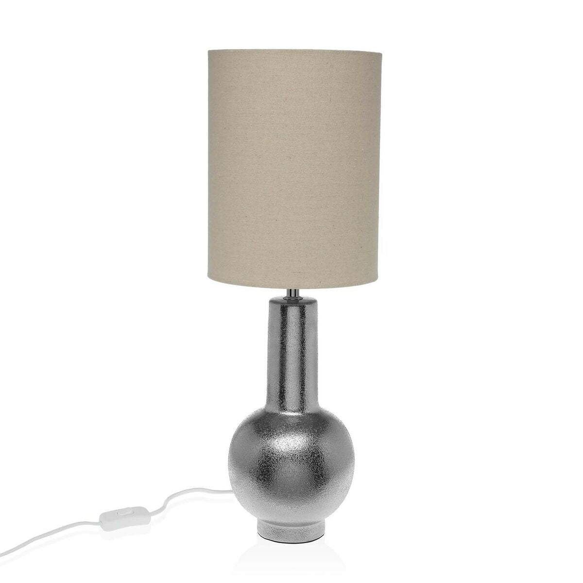 Desk lamp Versa Silver Ceramic 20 x 57 x 20 cm Versa