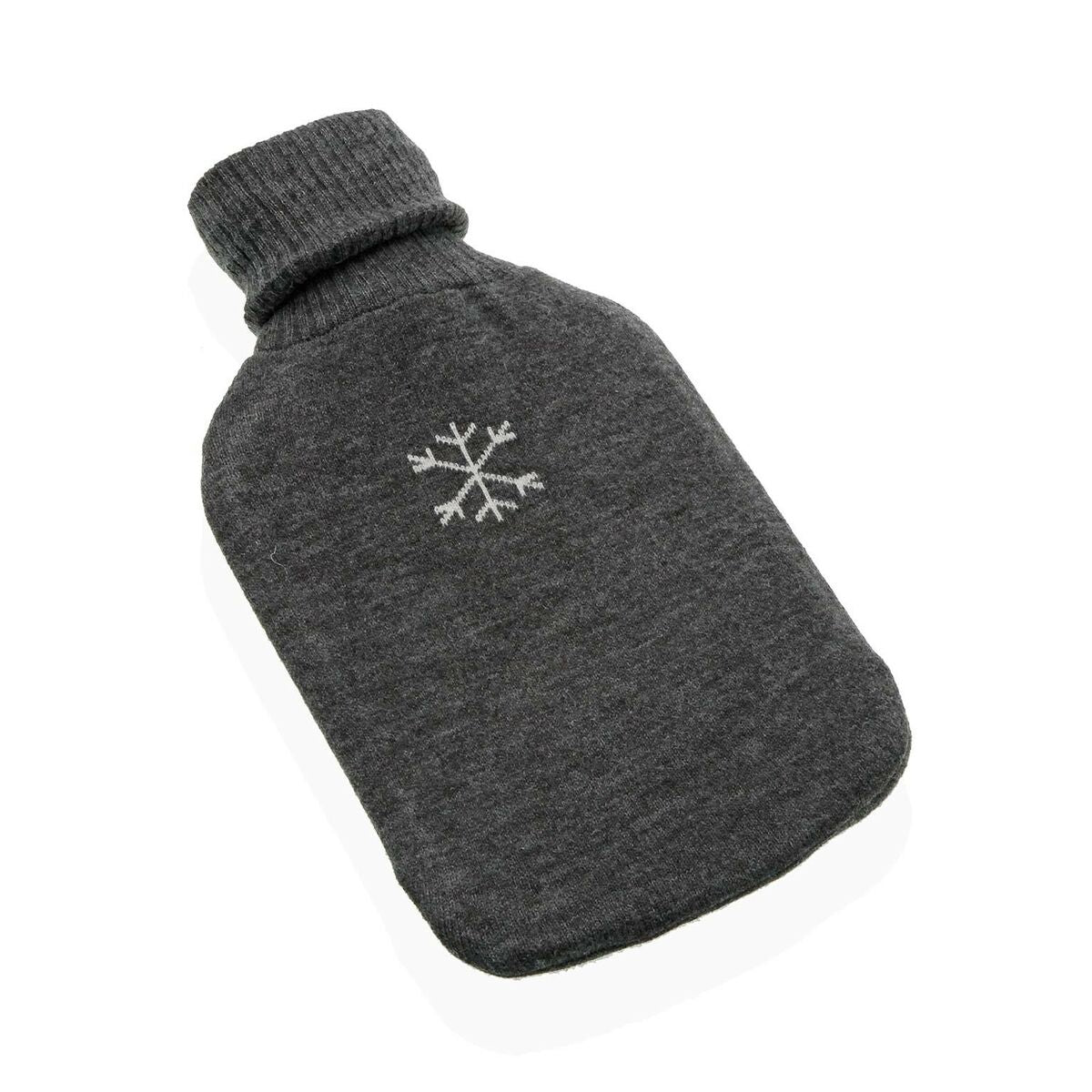 Hot Water Bottle Versa Grey Snowflakes Versa