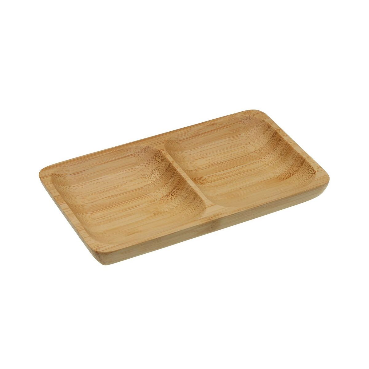 Snack tray Versa Bamboo 10 x 2 x 17,5 cm Versa