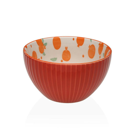 Bowl Versa Orange 9,3 x 2,5 x 7,3 cm Versa