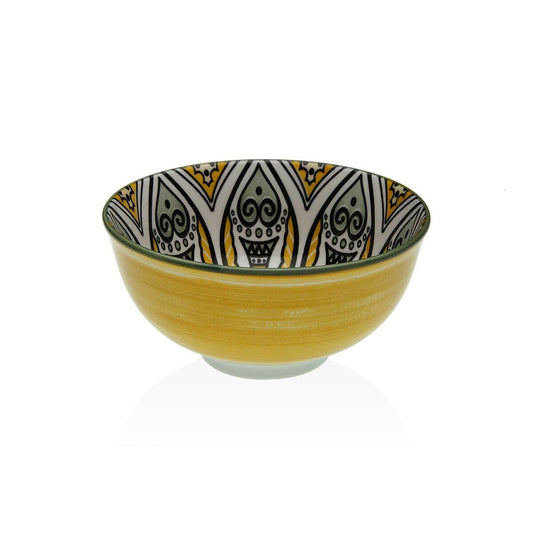 Snack Bowl Versa Yellow Ceramic Porcelain 11,5 x 6 x 11,5 xm Versa