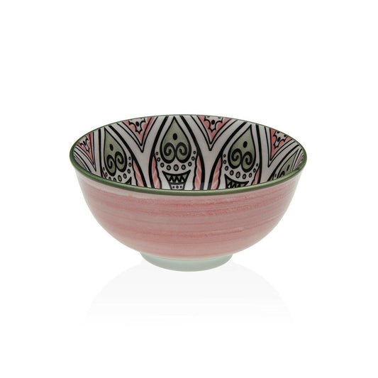 Snack Bowl Versa Pink Ceramic Porcelain 11,5 x 6 x 11,5 xm Versa