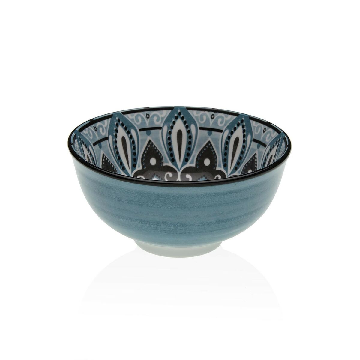 Snack Bowl Versa Blue Ceramic Porcelain 11,5 x 6 x 11,5 xm Versa