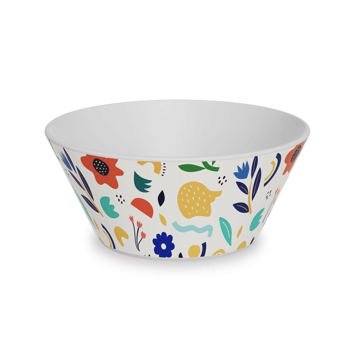 Salad Bowl Versa Sunflower Polyethylene RPET Ø 10,9 cm Versa