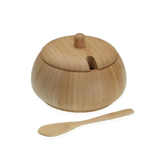 Sugar Bowl Versa Bamboo 13,5 x 13,9 x 13,5 cm Versa