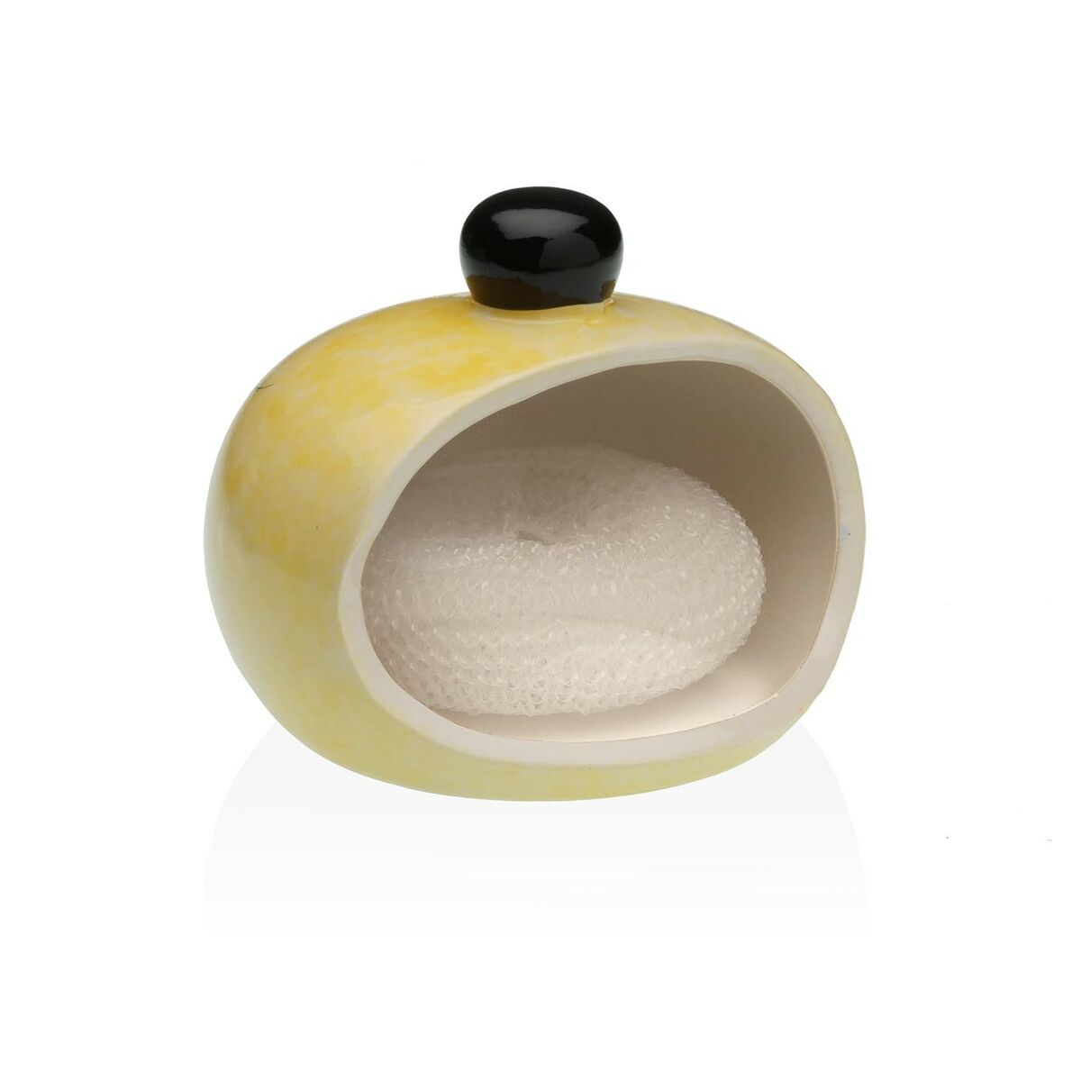 Kitchen Sink Tidy Versa Ceramic Dolomite 11 x 10 x 11,5 cm Olive Versa