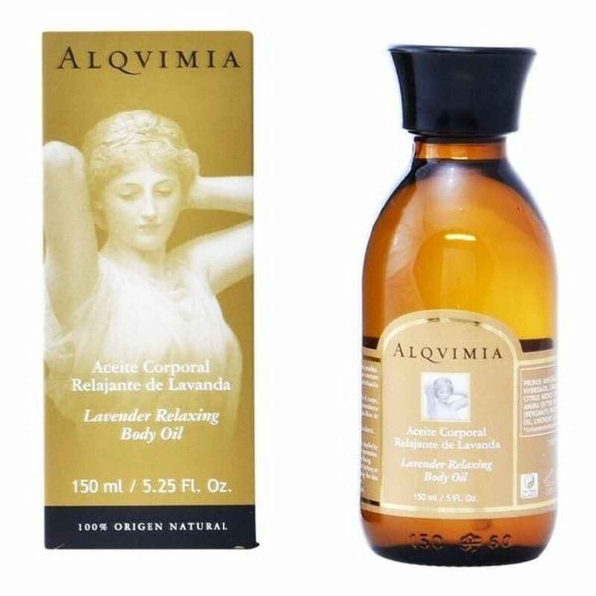 Relaxing Body Oil Lavender Oil Alqvimia (150 ml) Alqvimia