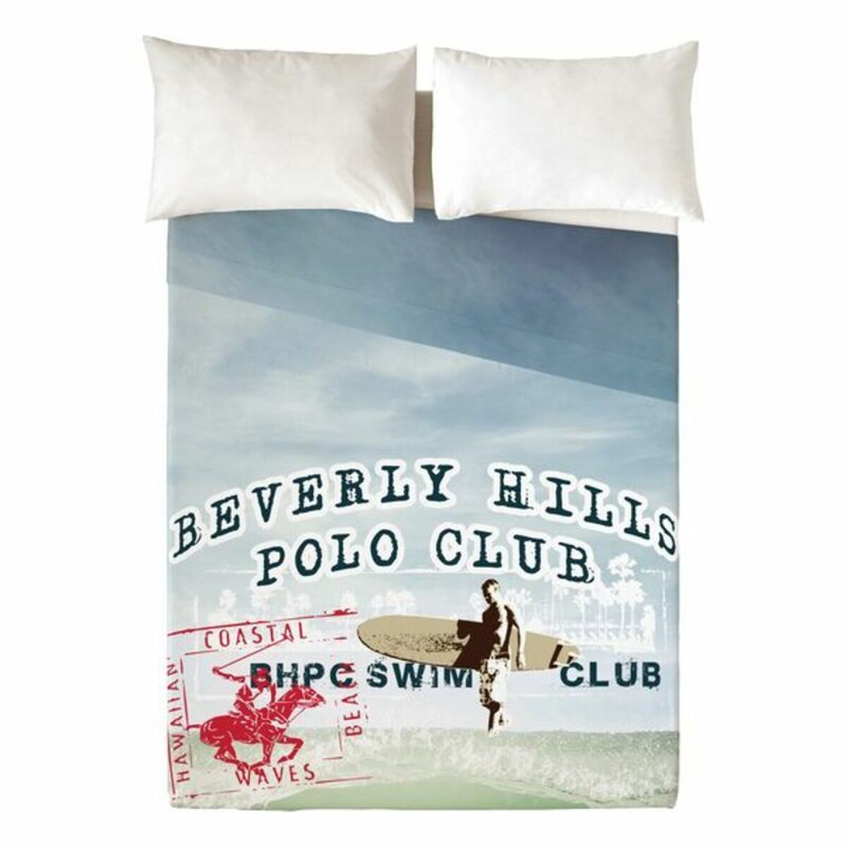 Top sheet Beverly Hills Polo Club Hawaii Beverly Hills Polo Club