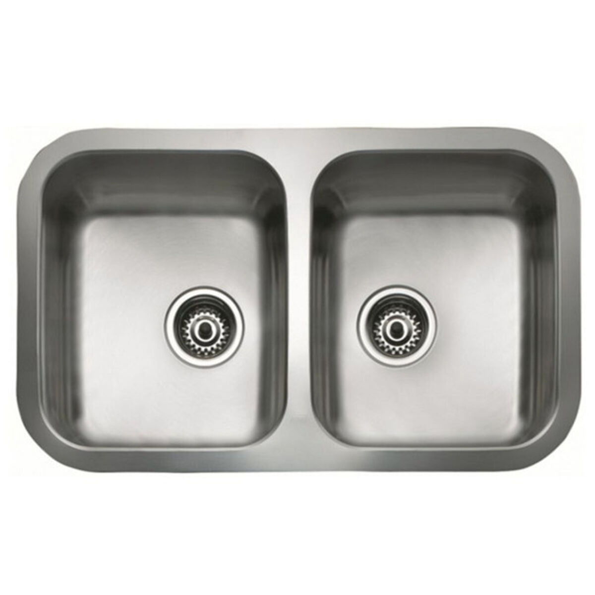 Sink with Two Basins Teka inox bajo encimera Teka