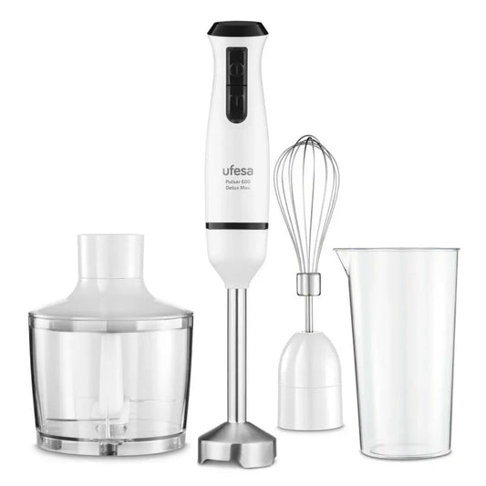 Multifunction Hand Blender with Accessories UFESA PULSAR 600 DMAX White 600 W UFESA