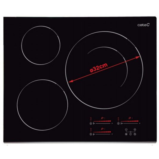 Induction Hot Plate Cata INSB6032BK /A 3F 60 cm 7100 W Cata