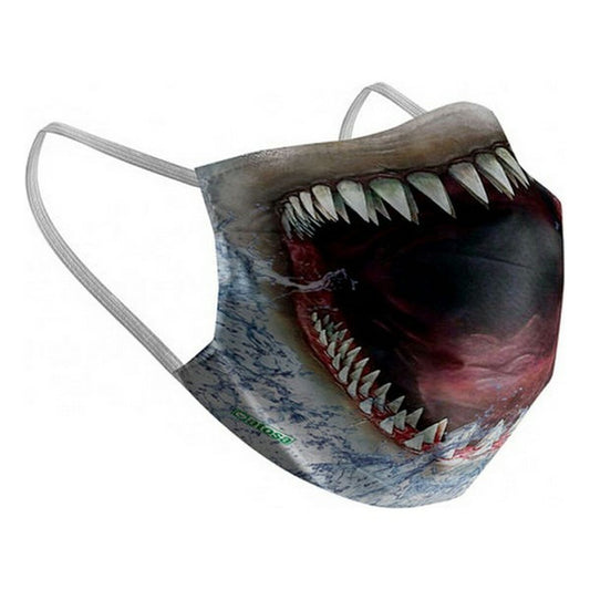 Hygienic Reusable Fabric Mask 6-9 years Shark BigBuy Wellness