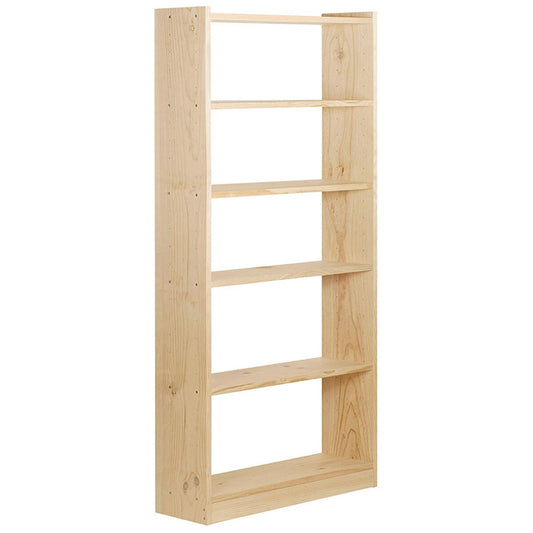 Bookshop Astigarraga Gala Natural Pinewood 184 x 80 x 25 cm 6 Shelves Astigarraga