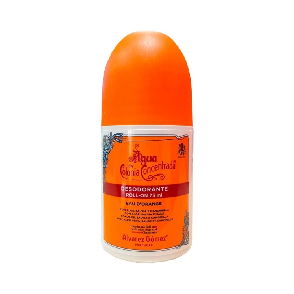 Roll-On Deodorant Alvarez Gomez Eau d'Orange 75 ml Alvarez Gomez