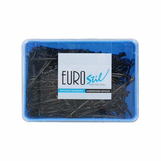 Hair Clips Eurostil Clips Negro (300 pcs) Eurostil