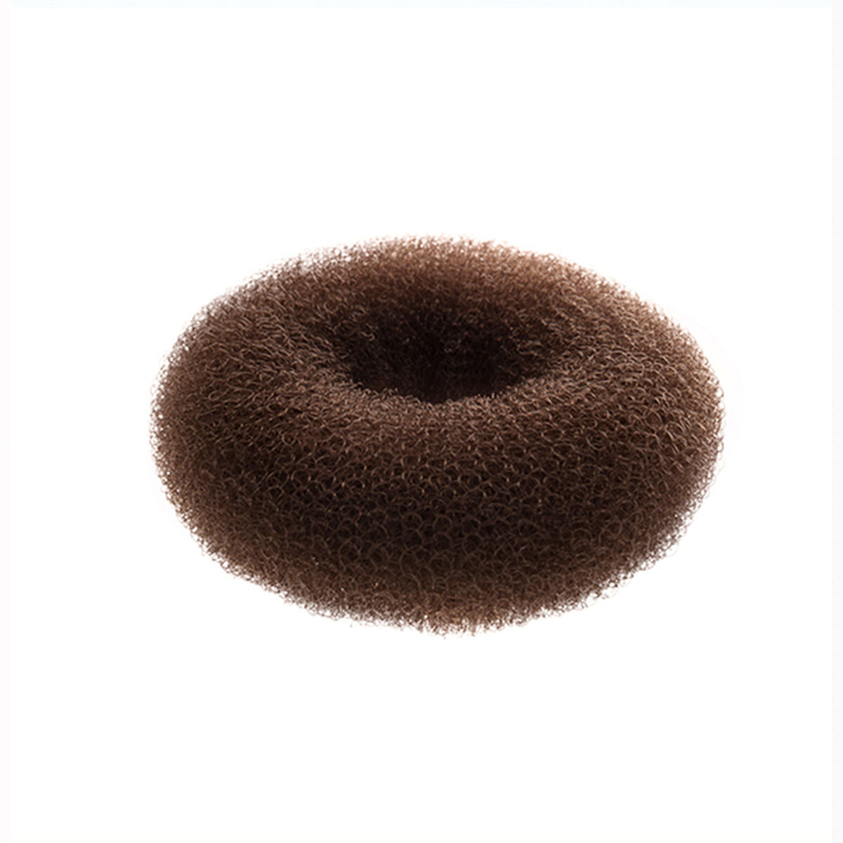 Doughnut Hair Bun Eurostil Filling Brown Eurostil