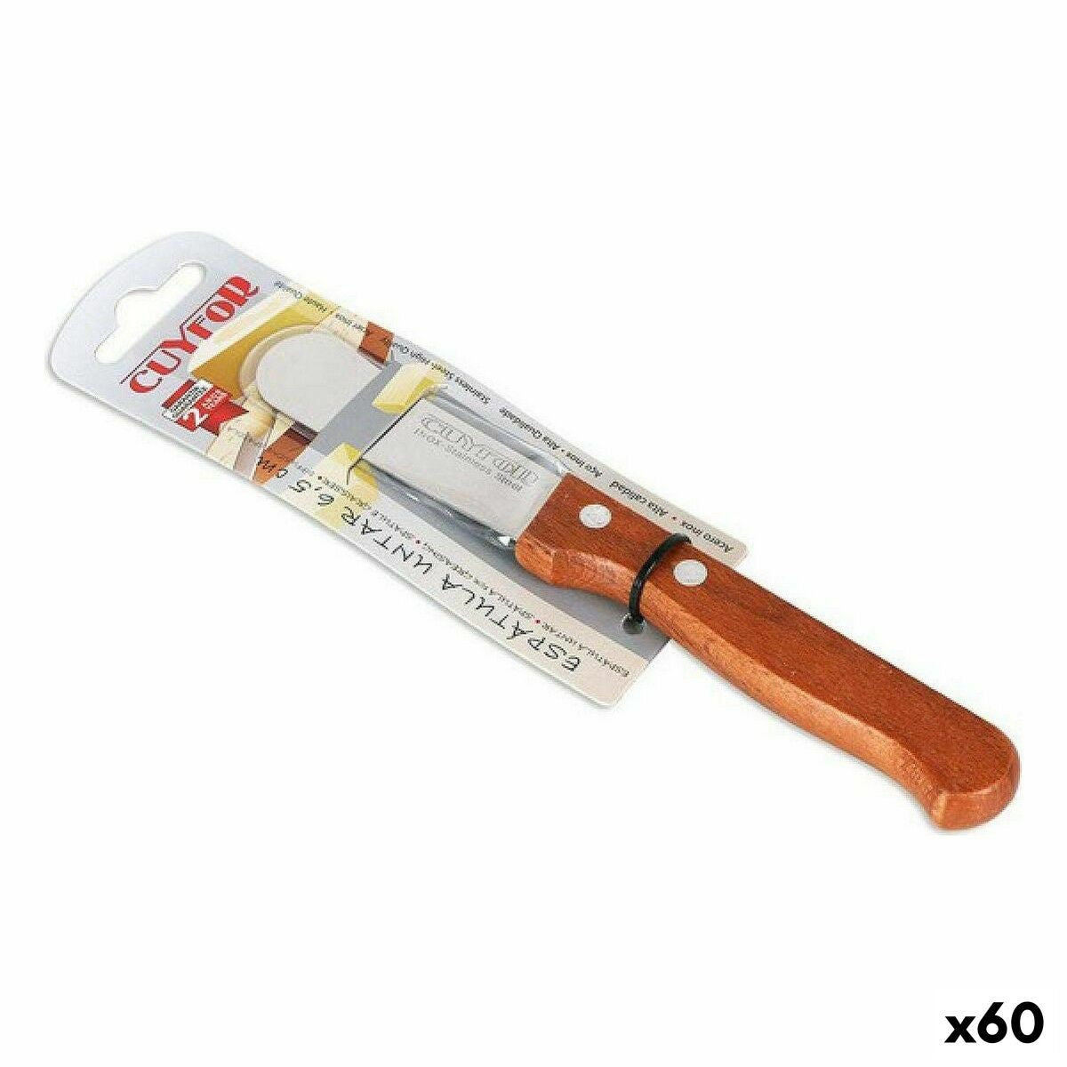 Butter Knife Quttin GR40771 6,5 cm 0,9 mm (60 Units) Quttin