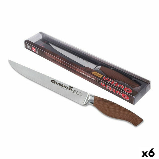 Meat Knife Quttin Legno Stainless steel 20 cm (6 Units) Quttin