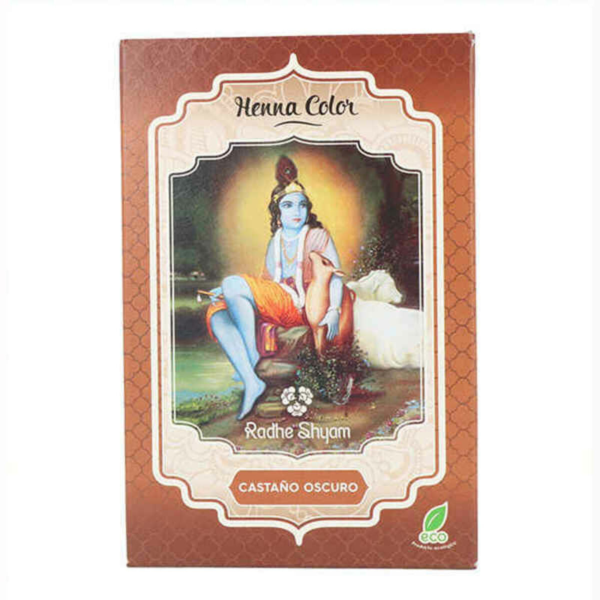 Semi-permanent Colourant Henna Radhe Shyam Shyam Henna Light Brown (100 g) Radhe Shyam