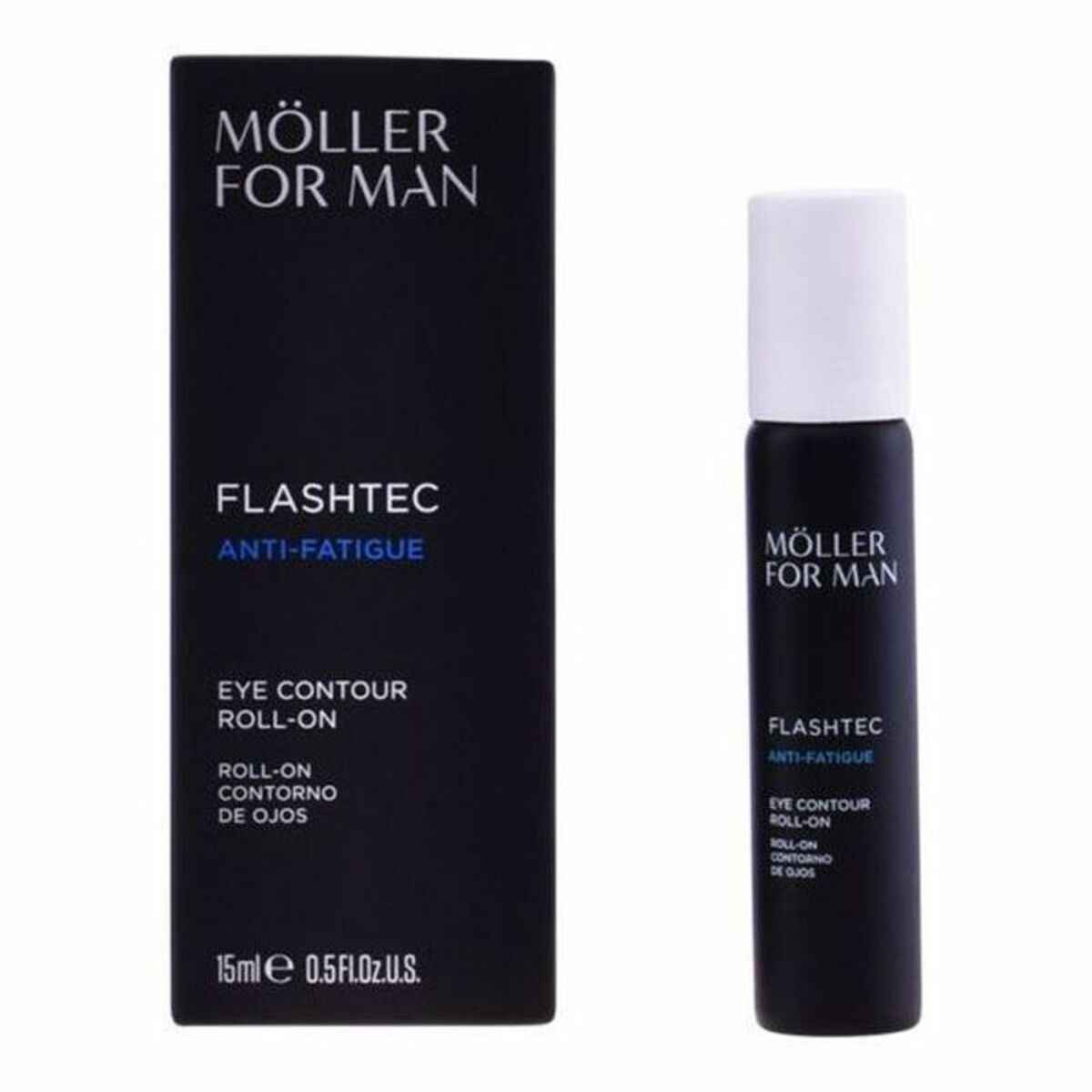 Gel for Eye Area Flashtec Anti-Irritation Roll-on Anne Möller For Man (15 ml) Anne Möller