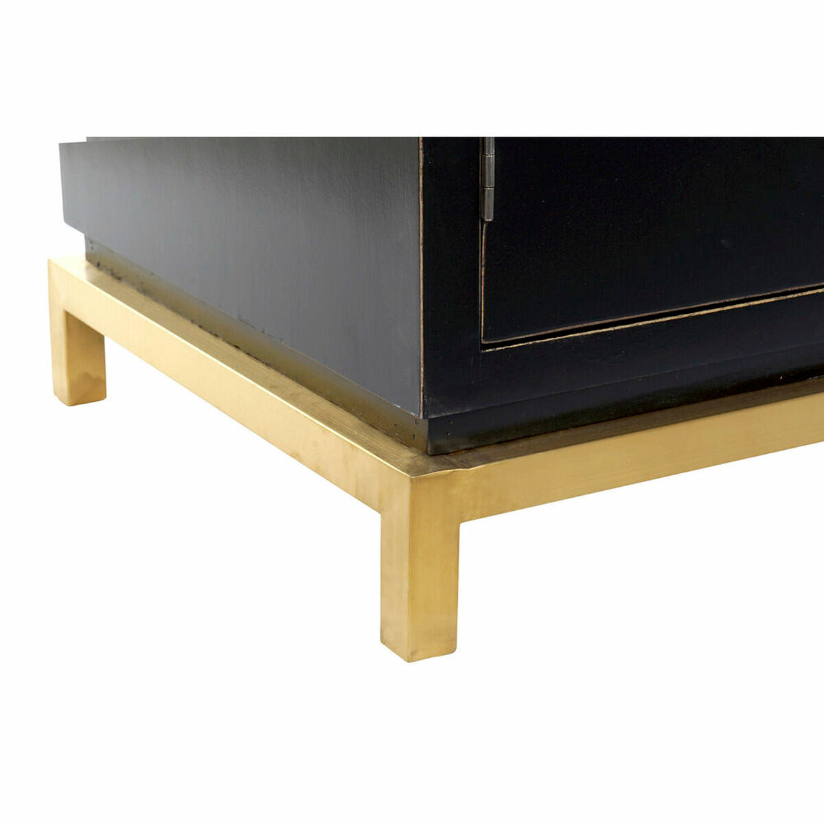 Sideboard DKD Home Decor Black Golden Metal Poplar 150 x 50 x 80 cm DKD Home Decor