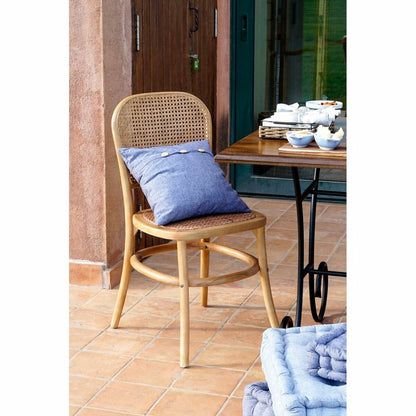 Dining Chair DKD Home Decor Multicolour Natural 48 x 45 x 85 cm 44 x 49 x 87 cm DKD Home Decor