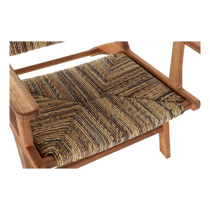 Armchair DKD Home Decor 70 x 78 x 68 cm Natural Teak Alpino DKD Home Decor