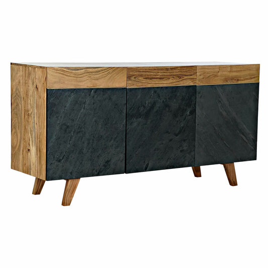 Sideboard DKD Home Decor 8424001826971 145 x 42 x 74 cm Black Brown Acacia DKD Home Decor