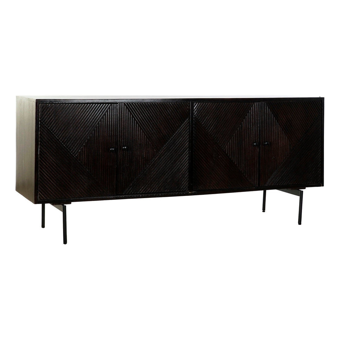 TV furniture DKD Home Decor Mango wood (177 x 45 x 75 cm)