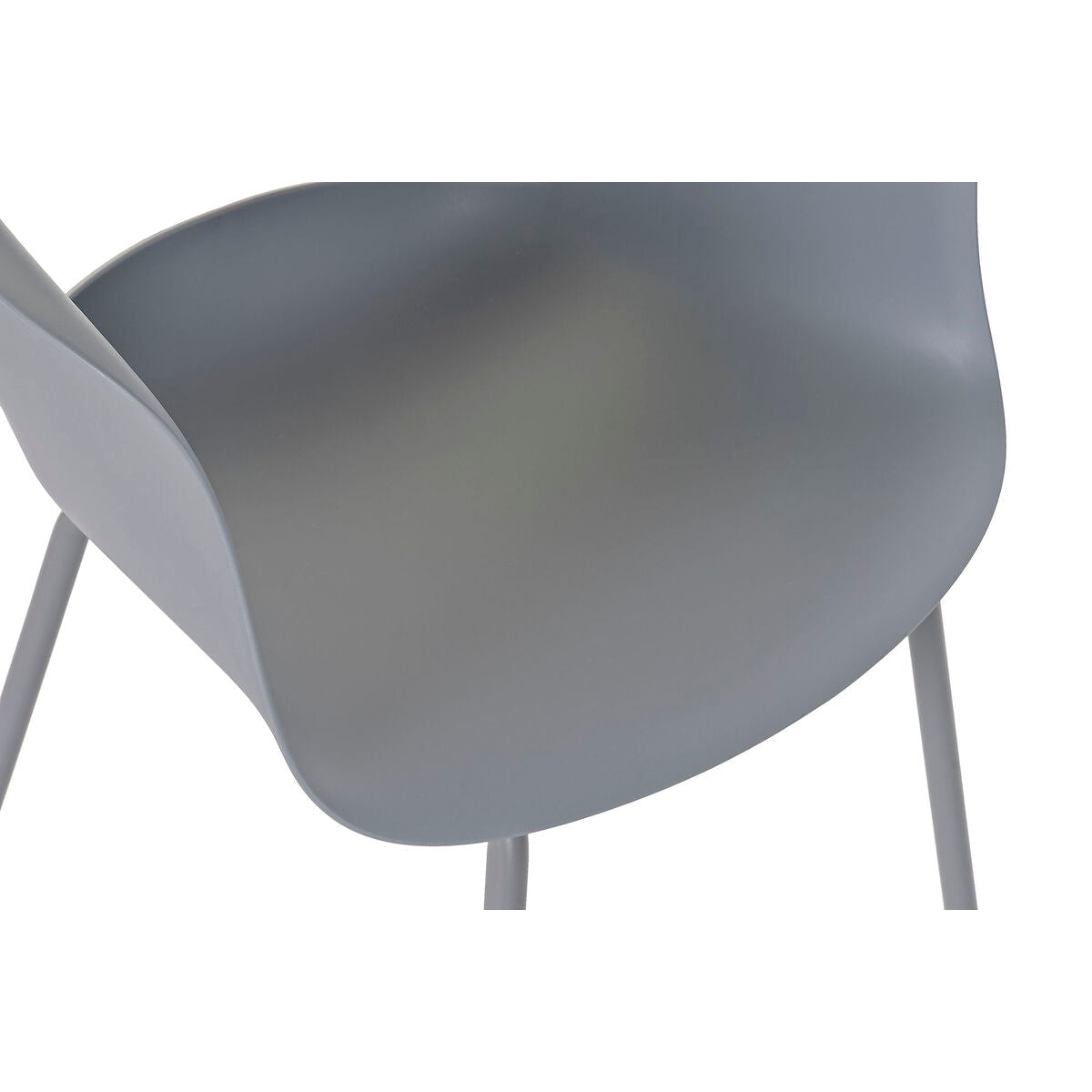 Chair DKD Home Decor Light grey 56 x 54 x 80 cm DKD Home Decor