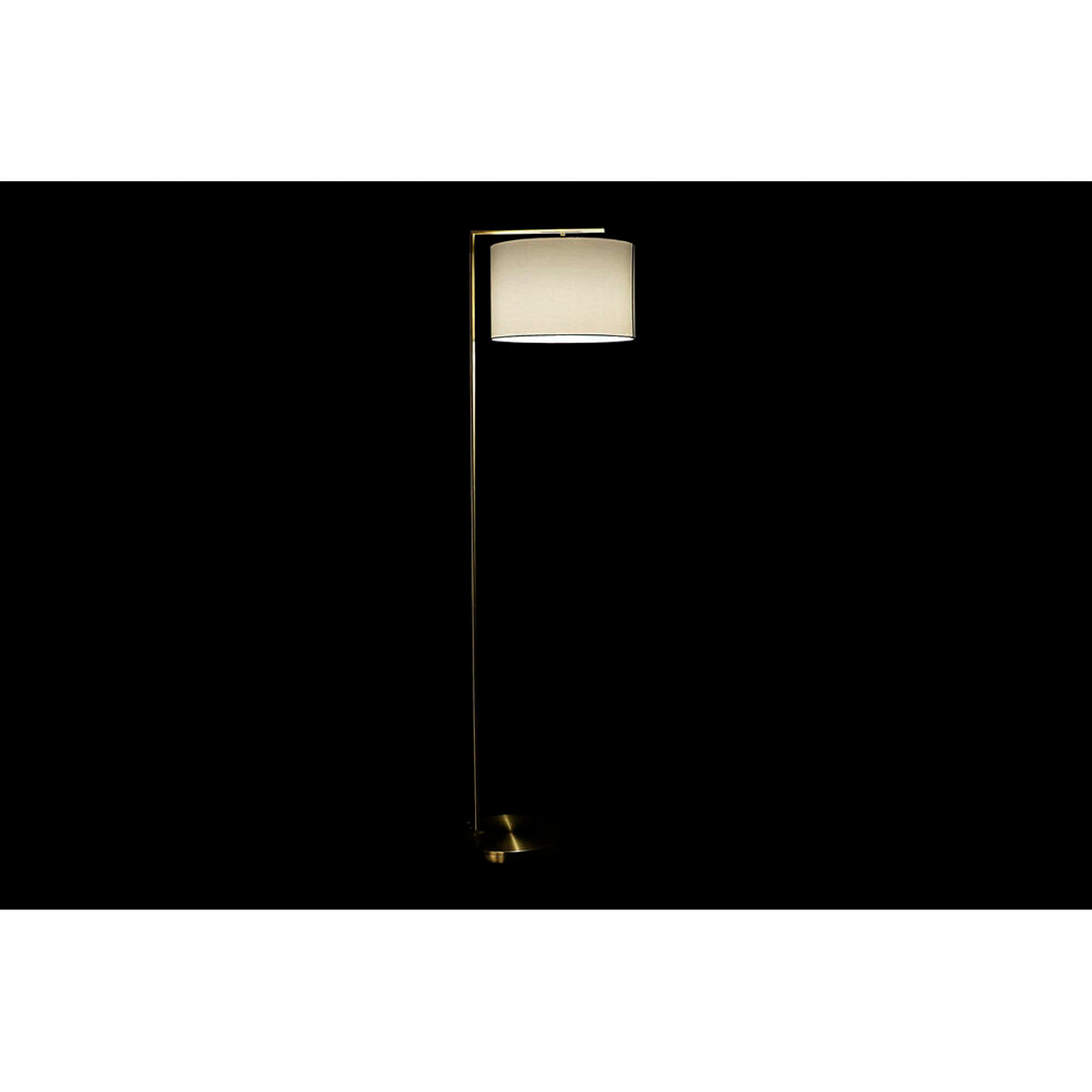 Floor Lamp DKD Home Decor 35 x 44 x 159 cm Golden Metal White 220 V 50 W DKD Home Decor