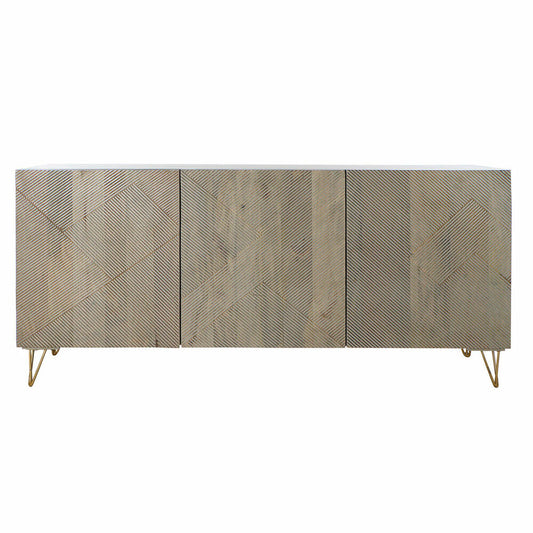 Sideboard DKD Home Decor Metal Mango wood (160 x 45 x 75 cm) DKD Home Decor