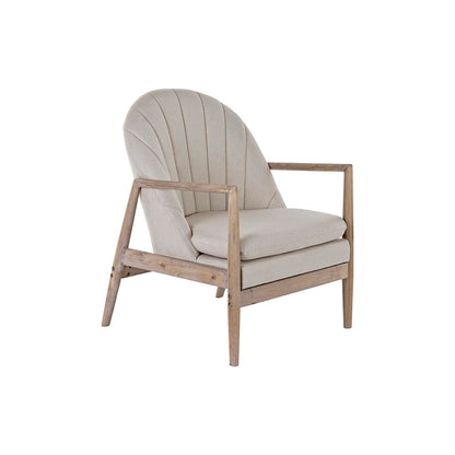 Armchair DKD Home Decor Beige Fir 69 x 68 x 89 cm DKD Home Decor