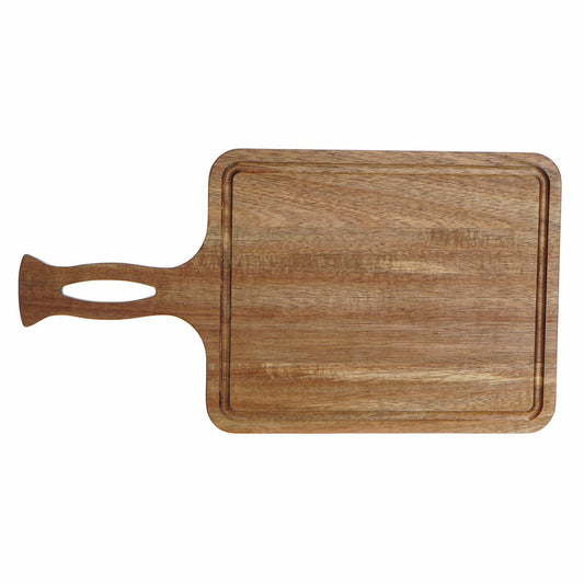 Cutting board DKD Home Decor Natural Acacia Rectangular 22 x 42 x 1,5 cm DKD Home Decor