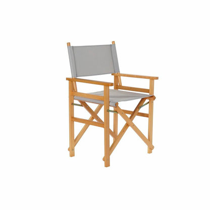 Garden chair DKD Home Decor Grey Natural Pinewood 56 x 48 x 87 cm (56 x 48 x 87 cm) DKD Home Decor