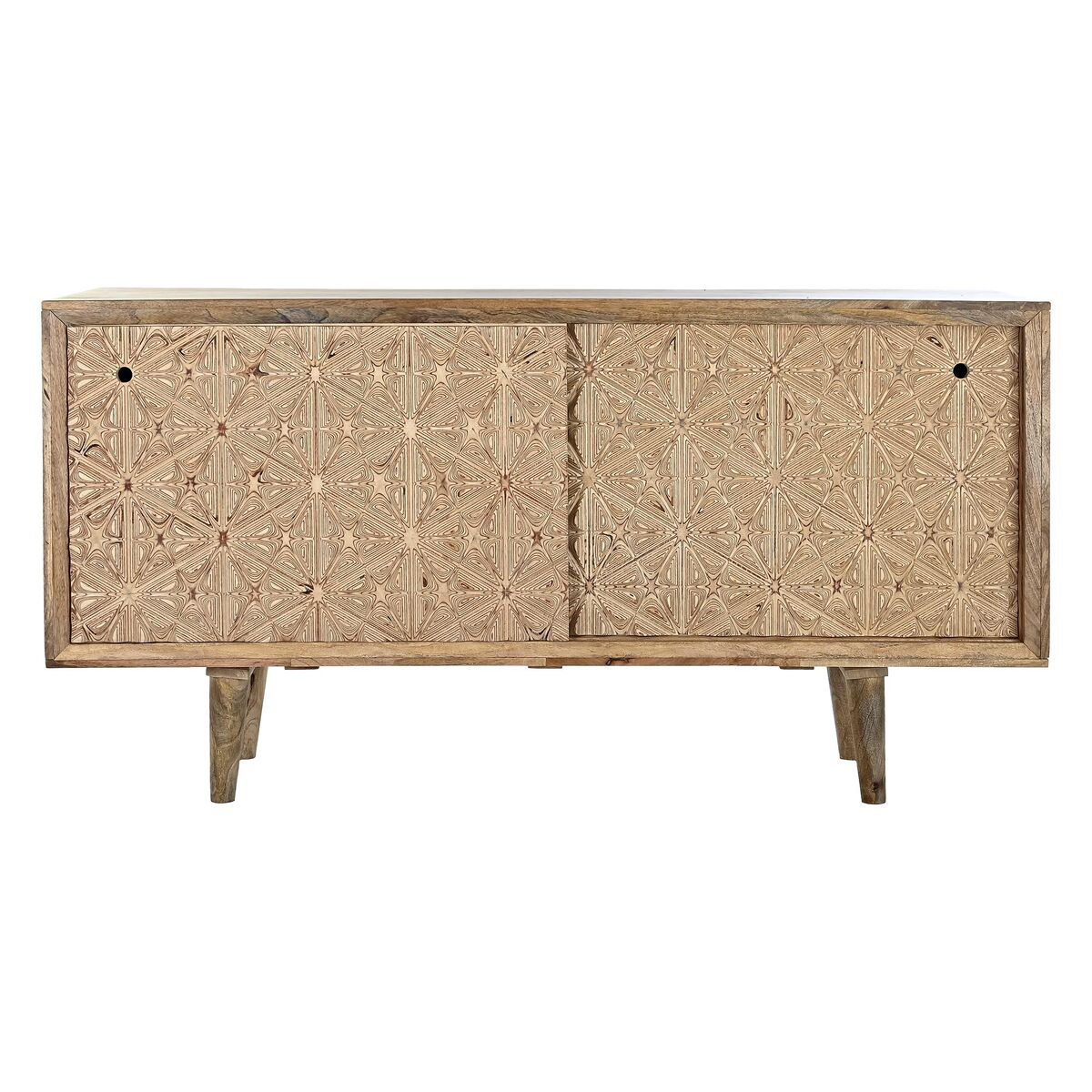 Sideboard DKD Home Decor Natural Mango wood Birch (160 x 45 x 85 cm) DKD Home Decor