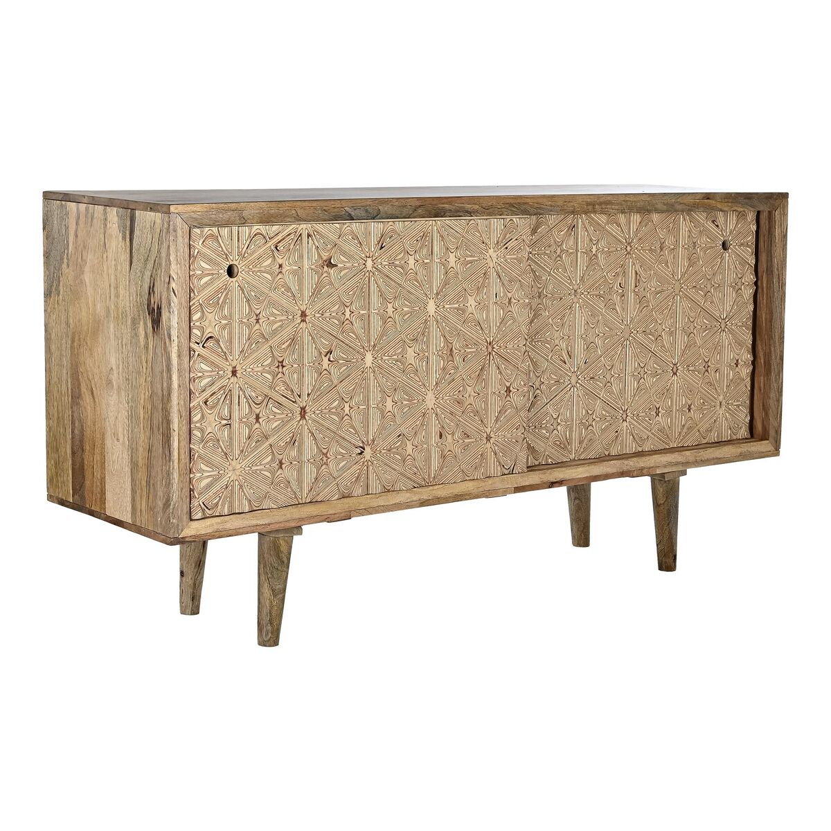 Sideboard DKD Home Decor Natural Mango wood Birch (160 x 45 x 85 cm) DKD Home Decor