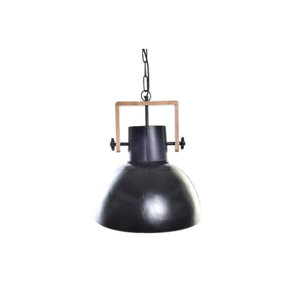 Ceiling Light DKD Home Decor Brown Black Metal Mango wood 50 W 40 x 40 x 49 cm DKD Home Decor