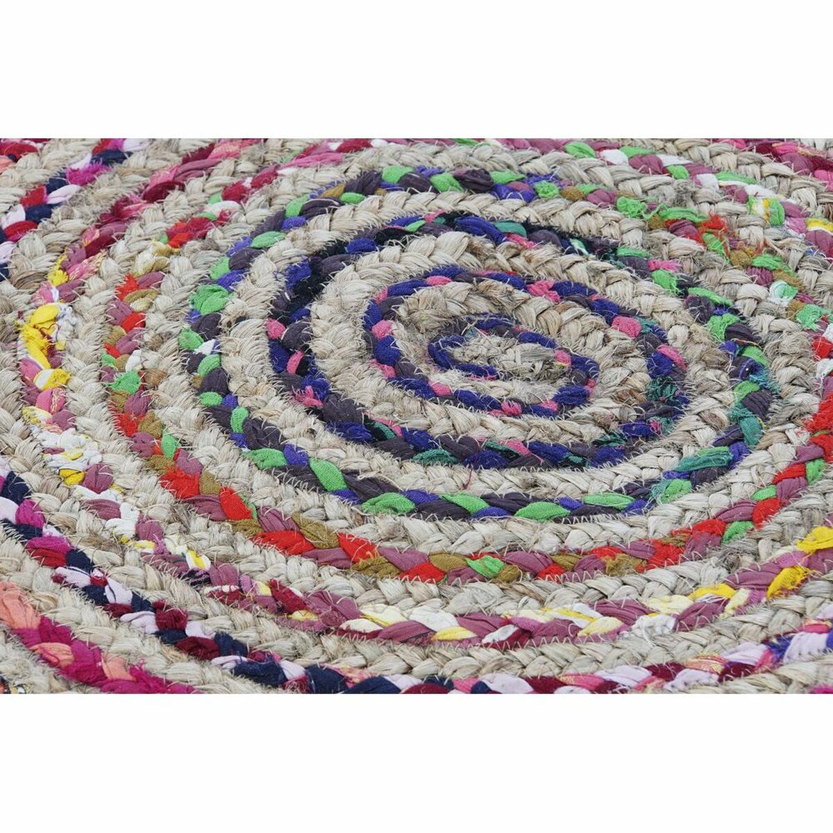 Carpet DKD Home Decor Multicolour Arab (150 x 150 x 1 cm) DKD Home Decor