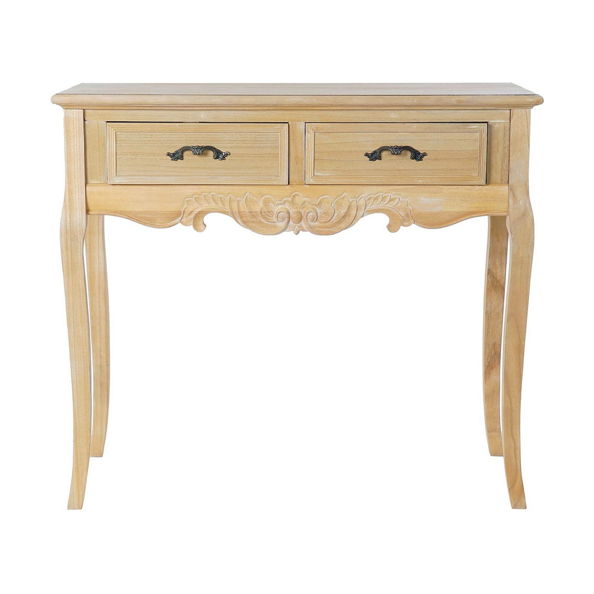 Console DKD Home Decor Natural Fir MDF Wood 90 x 39 x 79 cm