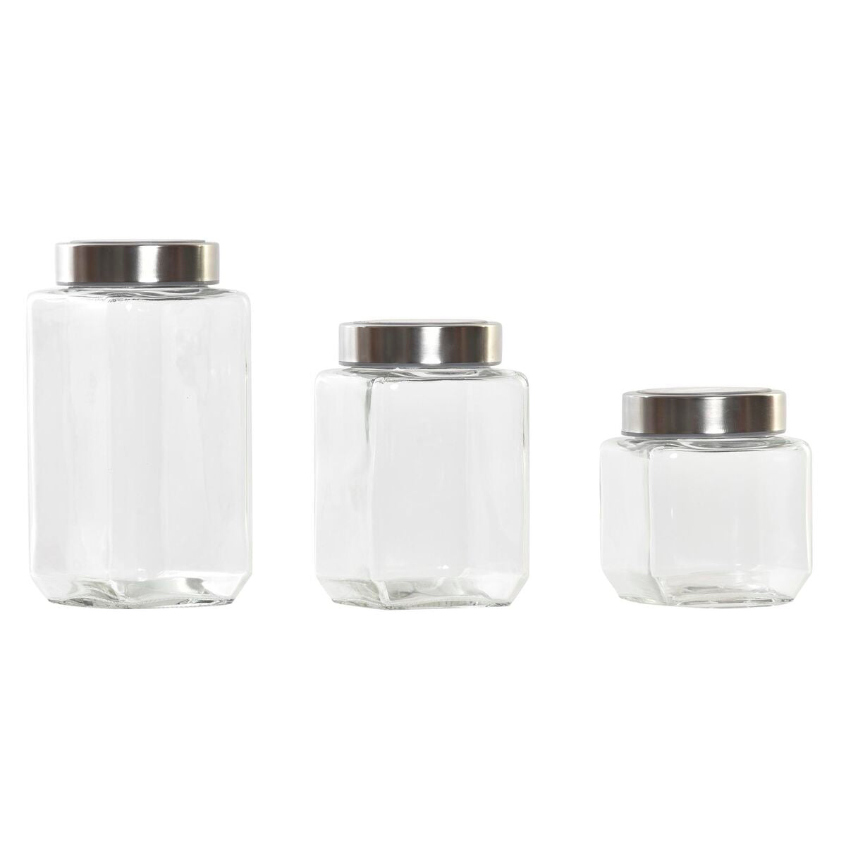 3 Tubs DKD Home Decor 750 ml 8,5 x 8,5 x 18 cm DKD Home Decor