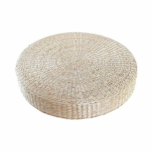 Cushion DKD Home Decor Floor 60 x 60 x 11 cm Natural DKD Home Decor