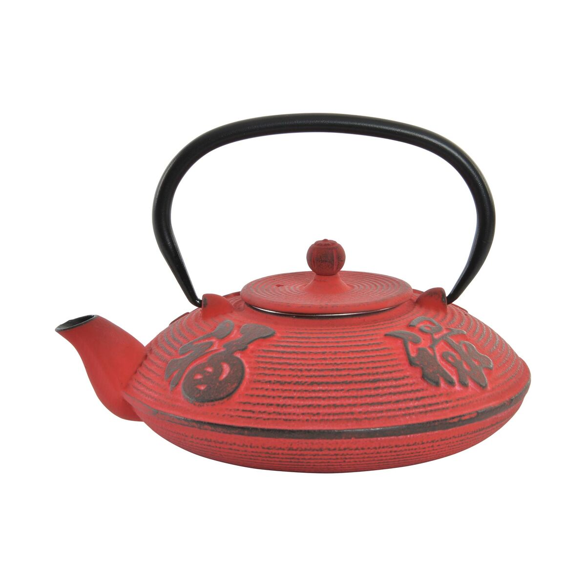 Teapot DKD Home Decor Red 800 ml DKD Home Decor