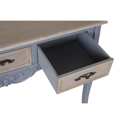 Console DKD Home Decor Grey Natural Paolownia wood MDF Wood 109.5 x 39 x 78.5 cm 109,5 x 39 x 78,5 cm