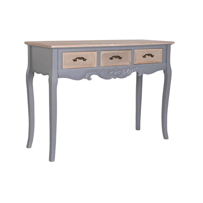 Console DKD Home Decor Grey Natural Paolownia wood MDF Wood 109.5 x 39 x 78.5 cm 109,5 x 39 x 78,5 cm