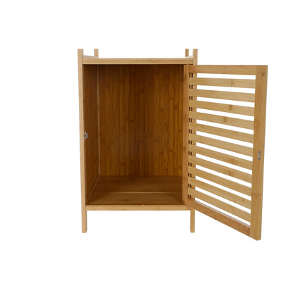 Bathroom Shelves DKD Home Decor Natural Bamboo 40 x 40 x 90 cm DKD Home Decor