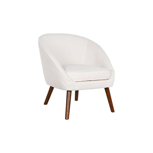 Armchair DKD Home Decor White Brown 74 x 69 x 79 cm 76 x 69 x 73 cm DKD Home Decor