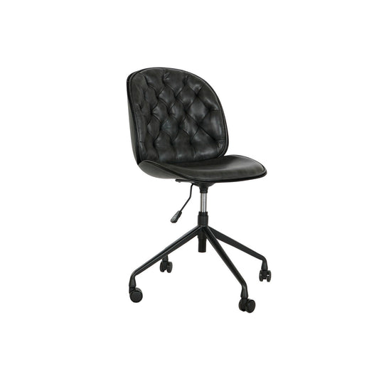 Chair DKD Home Decor Black Dark grey 47,5 x 57,5 x 83 cm DKD Home Decor