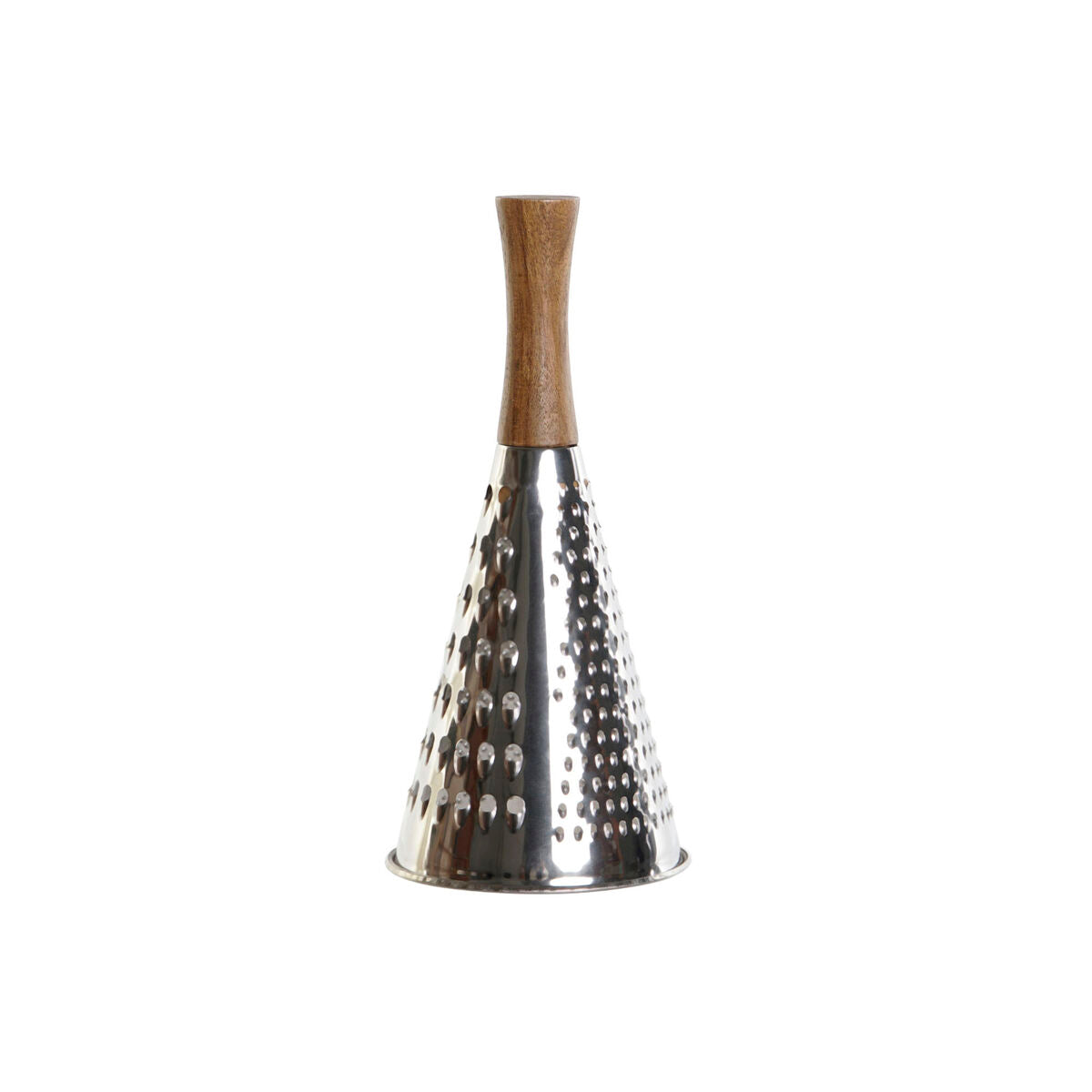 Grater DKD Home Decor Stainless steel Acacia 11 x 11 x 24 cm DKD Home Decor