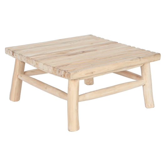 Centre Table DKD Home Decor Teak 80 x 80 x 40 cm DKD Home Decor